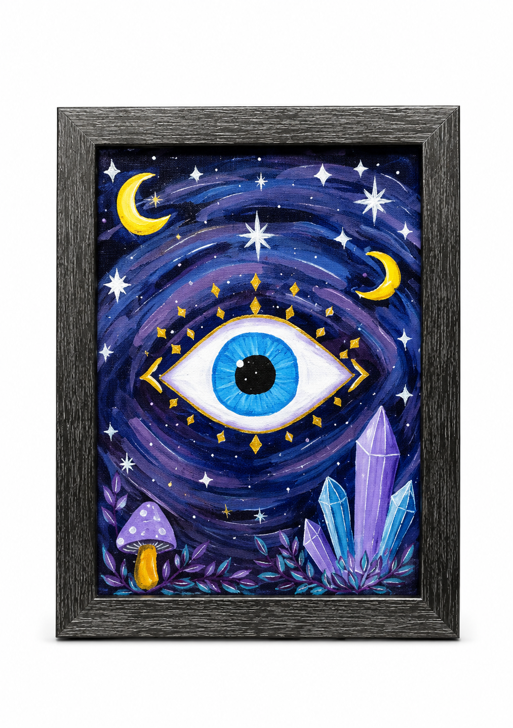 Astral Seer — Painting an Eye Within the Galaxy
